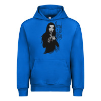 Cobalt Normal Is An Illusion - Morticia Addams Urban Hoodie - trangStudio
