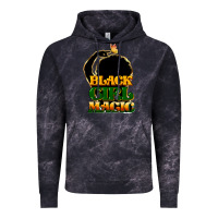 Cloud Black Black magic girl Vintage Hoodie - HowdyJamesFarm