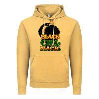 Vintage Mustard Black magic girl Vintage Hoodie - HowdyJamesFarm