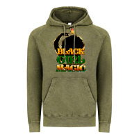 Vintage Olive Black magic girl Vintage Hoodie - HowdyJamesFarm