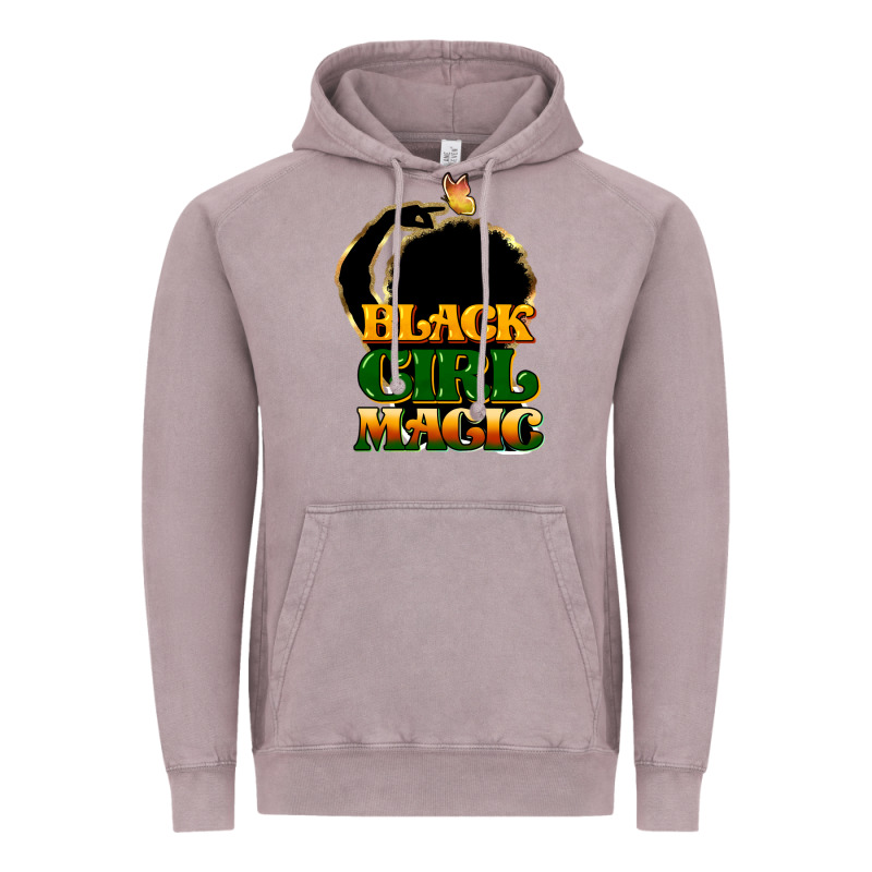 Black Magic Girl Vintage Hoodie by HowdyJamesFarm | Teevron