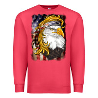 Cardinal american mullet   eagle Premium Sweatshirt - BarkalooDesign