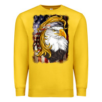 Lemon american mullet   eagle Premium Sweatshirt - BarkalooDesign