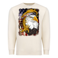 Sandshell american mullet   eagle Premium Sweatshirt - BarkalooDesign