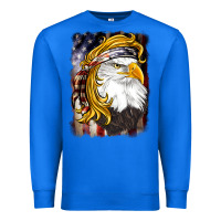 True Royal american mullet   eagle Premium Sweatshirt - BarkalooDesign