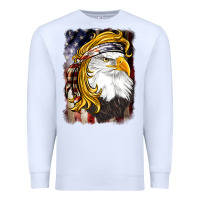 White american mullet   eagle Premium Sweatshirt - BarkalooDesign