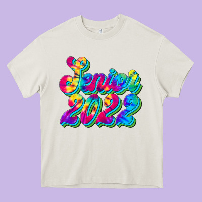 Senior 2022 Heavy Core Tee Designed By Jahusdesignshop