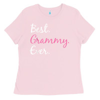 Bubblegum Pink Best Grammy Ever, gifts for grandma Ladies Tee - trangStudio