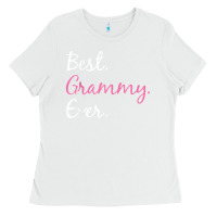 White Best Grammy Ever, gifts for grandma Ladies Tee - trangStudio