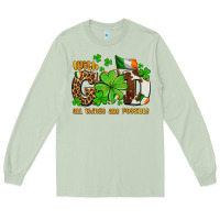 Matcha with god all things are possible Long Sleeve Tee - OliviaCreatesArt