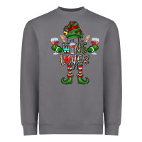 Storm I'm The wine Lover Elf Heavyweight Sweatshirt - CowhideDigitalArt