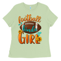 Matcha Football kinda Girl Ladies Tee - NancyCooperArtShop