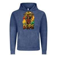 Vintage Denim Unapologetically dope afro Vintage Hoodie - HowdyJamesFarm