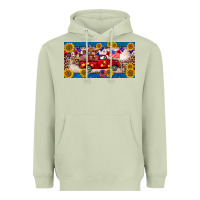Matcha 4th of july truck cow license plate Heavyweight Hoodie - BarkalooDesign