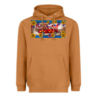 Meerkat 4th of july truck cow license plate Heavyweight Hoodie - BarkalooDesign