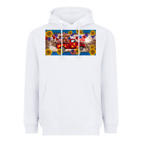 White 4th of july truck cow license plate Heavyweight Hoodie - BarkalooDesign