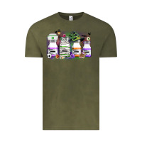Vintage Olive nurse medicine bottles Vintage Tee - CowGirlArtShop