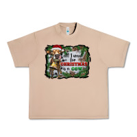Burro all i want for christmas is a cow Urban Heavy Tee - RanaPortraitStore