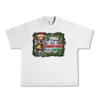 Lunar Rock all i want for christmas is a cow Urban Heavy Tee - RanaPortraitStore