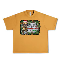 Peanut Butter all i want for christmas is a cow Urban Heavy Tee - RanaPortraitStore