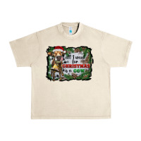 Sandshell all i want for christmas is a cow Urban Heavy Tee - RanaPortraitStore