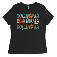 Black Dog Mama Ladies Tee - texasbilliewilder
