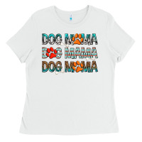 White Dog Mama Ladies Tee - texasbilliewilder
