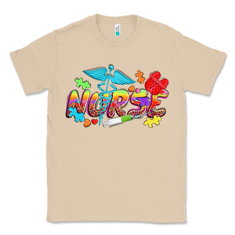 Autism Nurse Classic Tee by NancyCooperArtShop | Teevron