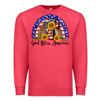 Cardinal god bless america  rainbow Premium Sweatshirt - BarkalooDesign