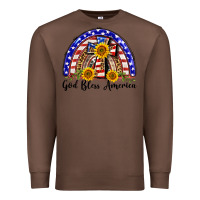 Chestnut god bless america  rainbow Premium Sweatshirt - BarkalooDesign