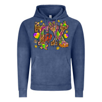 Vintage Denim Texas Mardi Gras Vintage Hoodie - HowdyJamesFarm