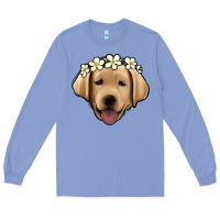 Colony Blue Labrador Long Sleeve Tee - Jasminsmagicworld