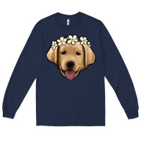 Navy Labrador Long Sleeve Tee - Jasminsmagicworld