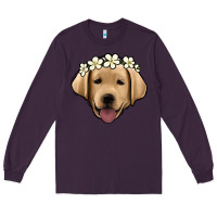 Plum Labrador Long Sleeve Tee - Jasminsmagicworld
