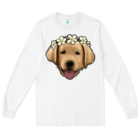 White Labrador Long Sleeve Tee - Jasminsmagicworld