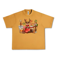Peanut Butter christmas reindeer coffee Urban Heavy Tee - CowGirlArtShop