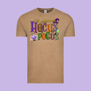 Just A Bunch Of Hocus Pocus Vintage Tee Designed By Cowgirlartshop