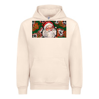 Sandshell christmas with santa Urban Hoodie - AdoDesignShop