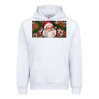 White christmas with santa Urban Hoodie - AdoDesignShop