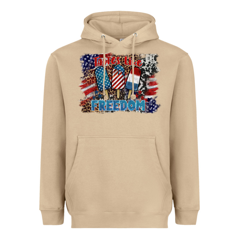 Tastes Like Freedom Heavyweight Hoodie by BarkalooDesign | Teevron