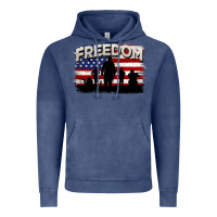 Vintage Denim Freedom 4th of july Vintage Hoodie - CowGirlArtShop