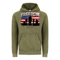 Vintage Olive Freedom 4th of july Vintage Hoodie - CowGirlArtShop