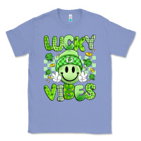 Colony Blue lucky vibes Classic Tee - Artiststas