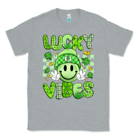 Heather Grey lucky vibes Classic Tee - Artiststas