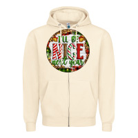 Sandshell Christmas i'll be nice next year Zipper Hoodie - Artiststas