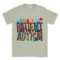 Matcha Please be patient with me i have Autism Classic Tee - NancyCooperArtShop