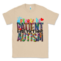 Mushroom Please be patient with me i have Autism Classic Tee - NancyCooperArtShop