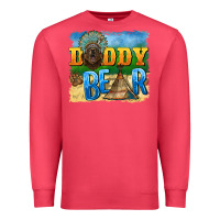 Cardinal daddy bear native Premium Sweatshirt - BarkalooDesign