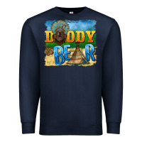 Navy daddy bear native Premium Sweatshirt - BarkalooDesign