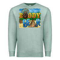 Seafoam daddy bear native Premium Sweatshirt - BarkalooDesign